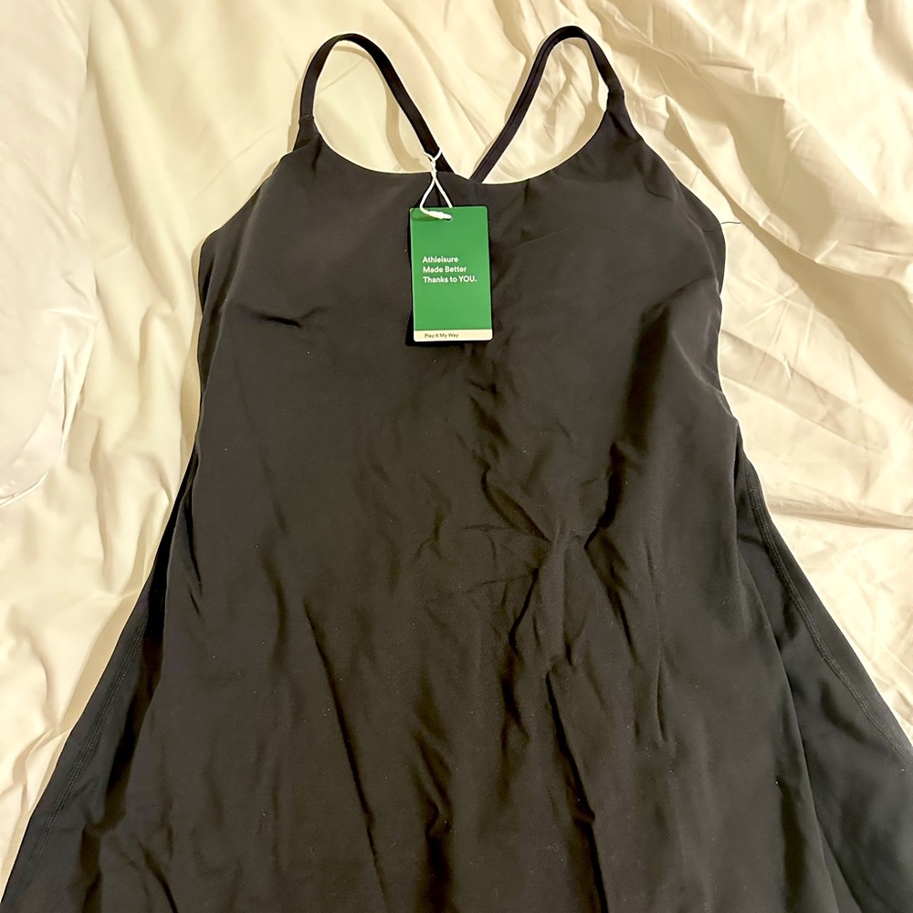 Black Halara athletic dress new with tag size small